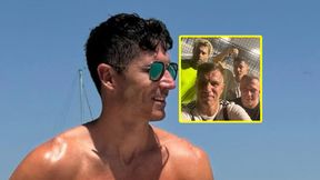 "Mocne nocne granie". Pokazał zdjęcie, a tam m.in. "Lewy" i "Quebo"