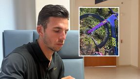 Został potrącony przez motocyklistę. Pokazał, jak wyglądał jego rower
