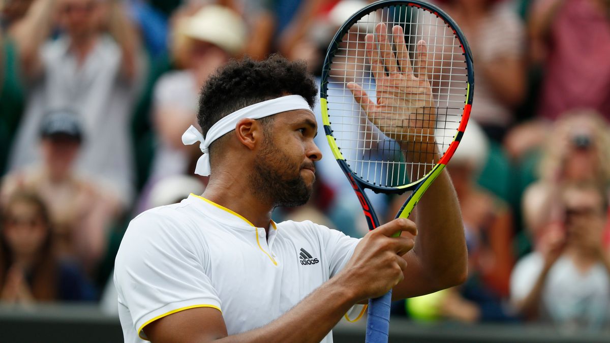 PAP/EPA / NIC BOTHMA / Na zdjęciu: Jo-Wilfried Tsonga