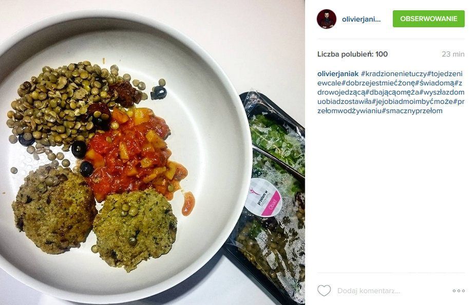 Olivier Janiak na Instagramie