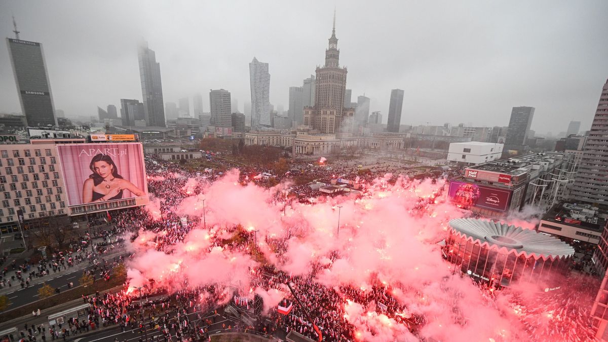 Marsz Niepodległości w Warszawie  