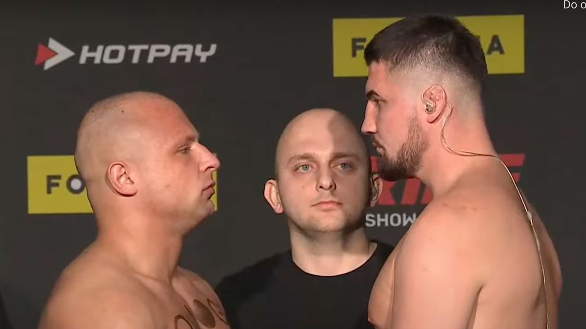 Zdjęcie okładkowe artykułu: YouTube / Prime Show MMA / Na zdjęciu: Murański i Życiński na ważeniu