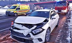 Sękocin Stary. Karambol 10 samochodów na S7