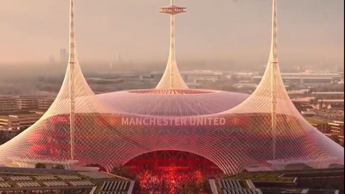 Twitter / Manchester United / Na zdjęciu: nowy stadion Manchesteru United