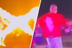 Niebezpiecznie na koncercie. Smolasty zapłonął