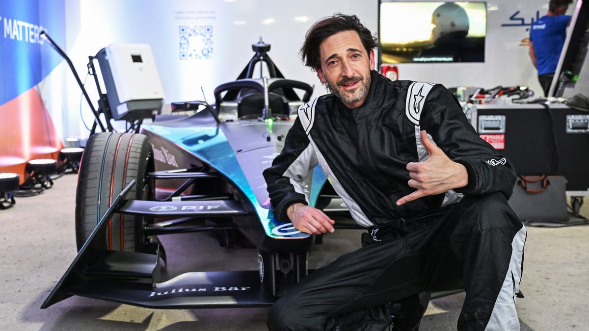 Materiały prasowe / Formula E / Na zdjęciu: Adrien Brody