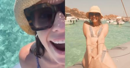 Julia Kamińska dokazuje podczas rejsu u wybrzeży Sardynii. Na łodzi NIE BYŁA SAMA
