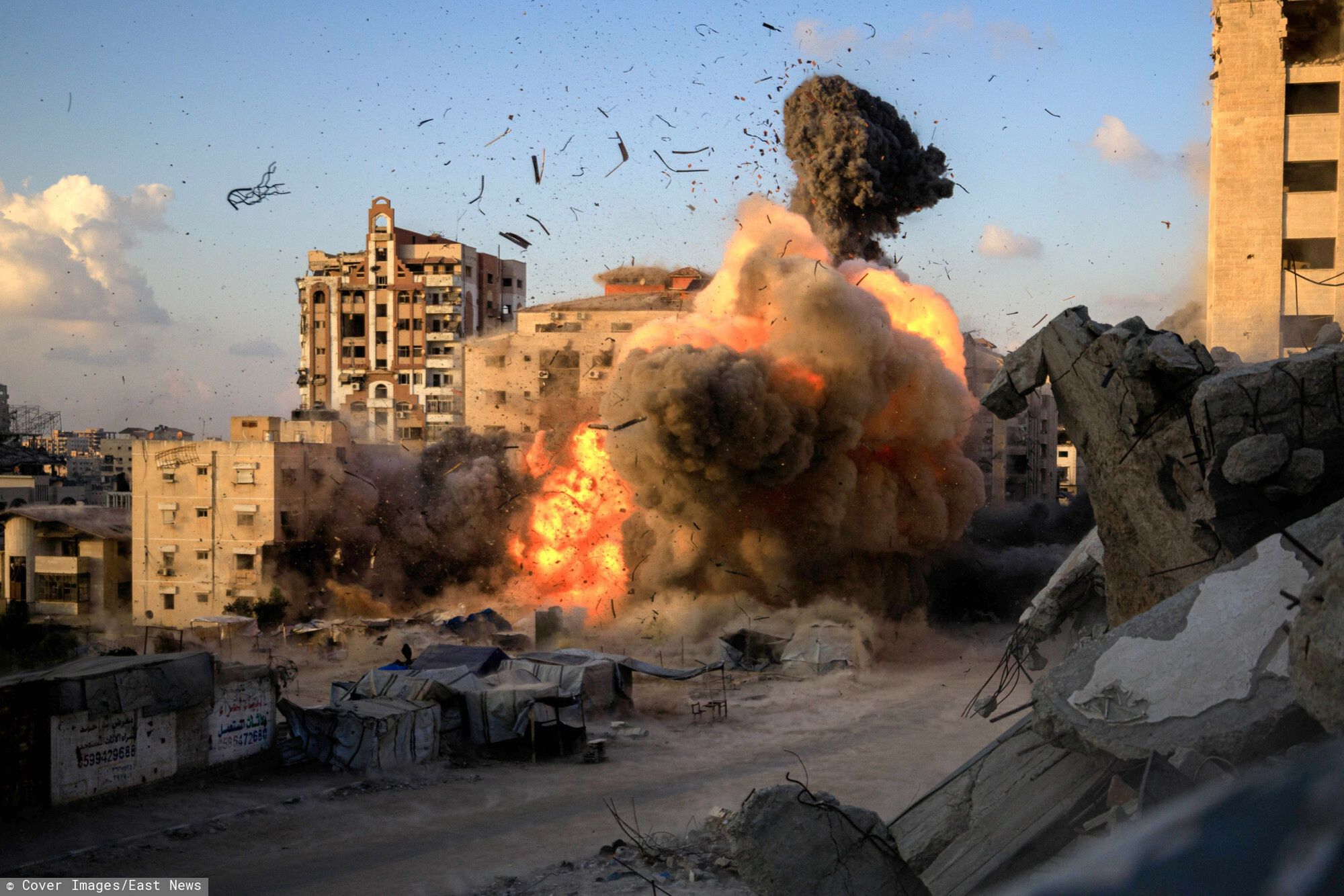 Bombardowania w Strefie Gazy