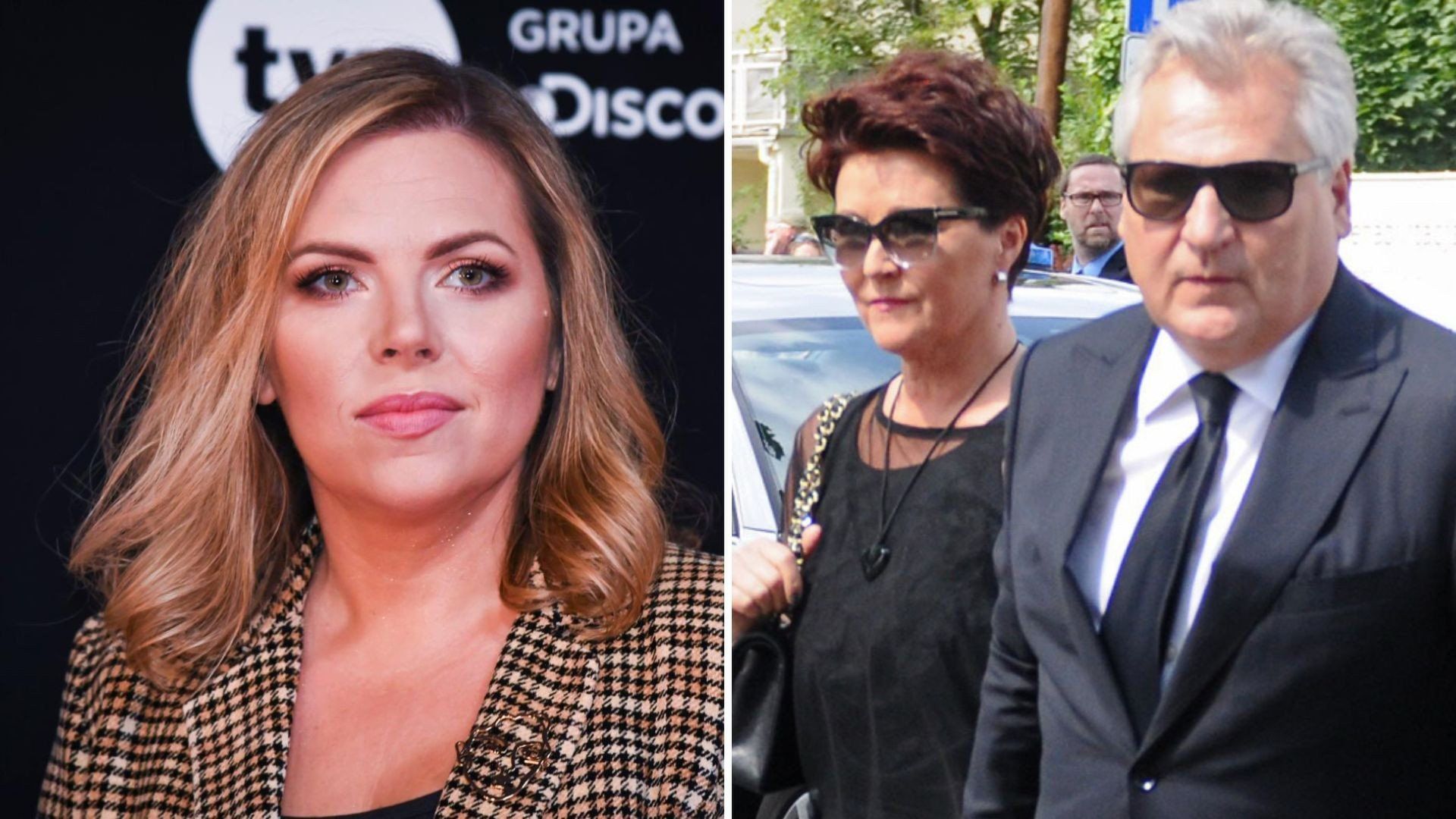 Jolanta i Aleksander Kwaśniewscy oraz ich córka Aleksandra
