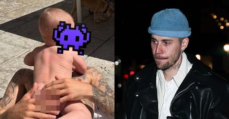 Justin Bieber w ogniu krytyki po opublikowaniu fotki z nagim synem: "Co jest z tobą nie tak? Nie narażaj tak swojego dziecka"