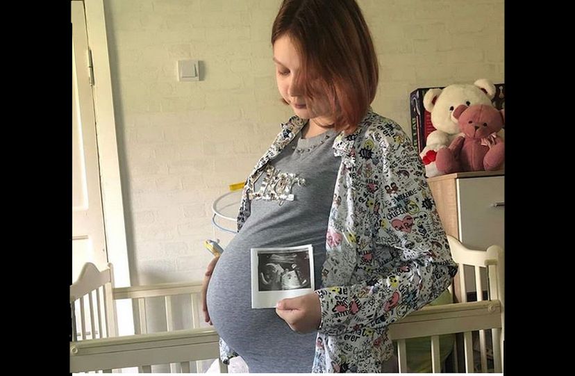 Daria zaszła w ciąże mając lat 13 