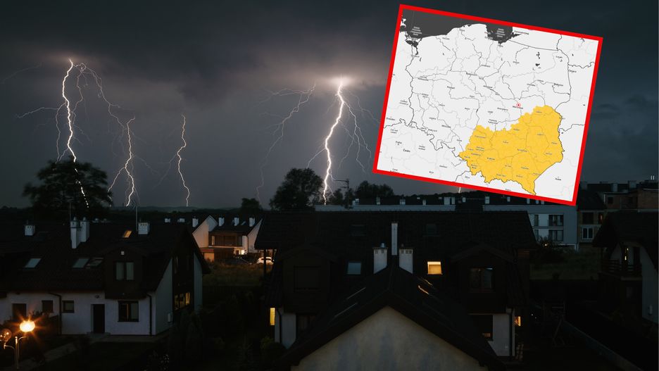 Możliwe burze w południowo-wschodniej Polsce