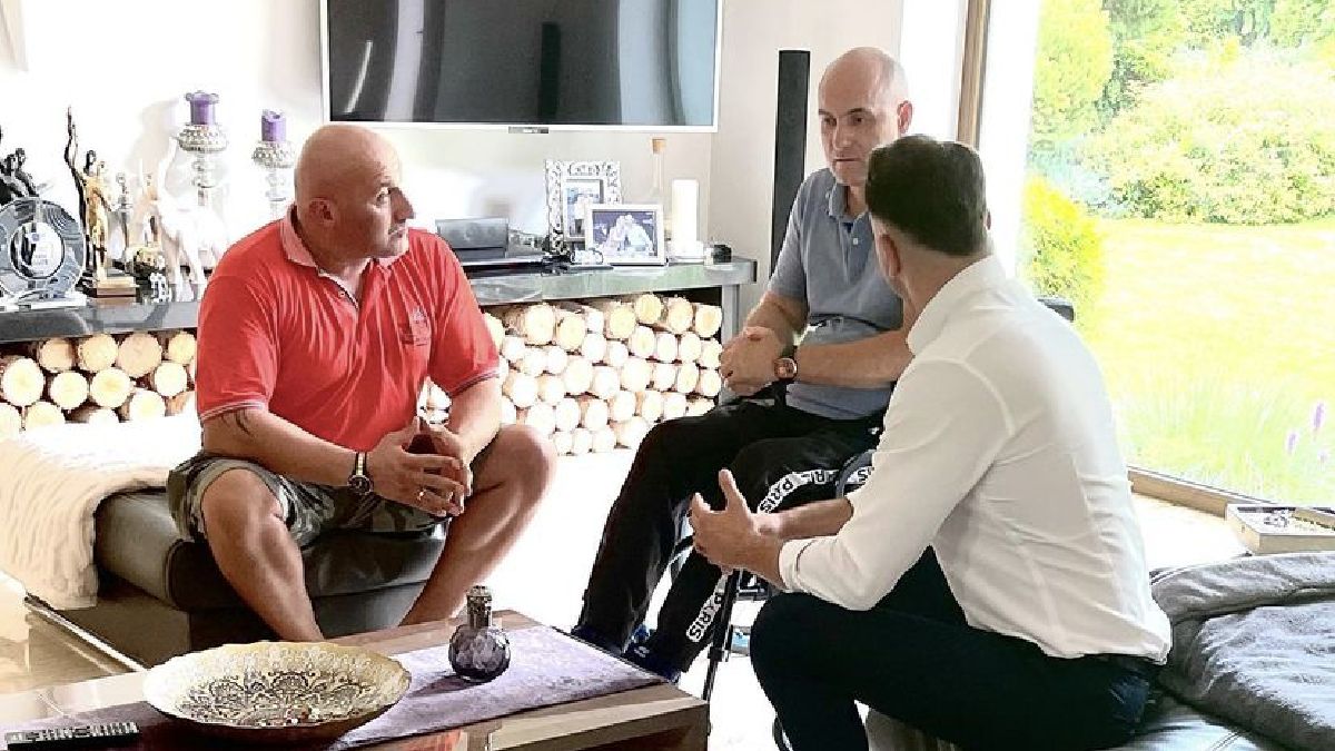 Spotkanie Marcina Najmana, Tomasza Golloba i Łukasza Mejzy