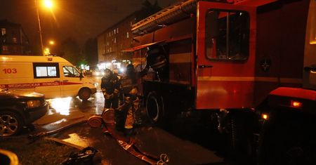 Moskwa. Pożar w szpitalu dla zakażonych koronawirusem