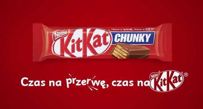 Batoniki KitKat w reklamie znów ogłaszają "Czas na przerwę"