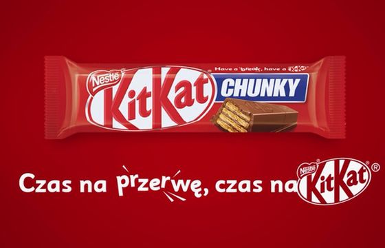 Batoniki KitKat w reklamie znów ogłaszają "Czas na przerwę"