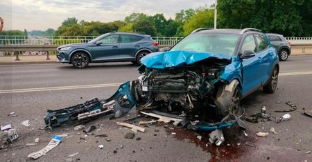 Znany wykładowca akademicki naćpany spowodował niebezpieczny wypadek
