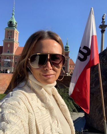 Kinga Rusin ostrzega demonstrantów