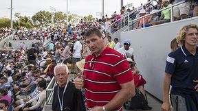 Gołota pojawił się na kortach US Open. Zobacz polskiego pięściarza i innych celebrytów