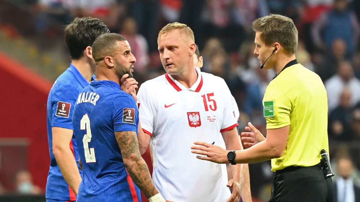 Getty Images / Ludmila Mitrega - The FA / Na zdjęciu: Kyle Walker i Kamil Glik