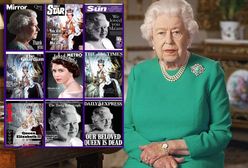 Królowa Elżbieta II nie żyje. Tak wyglądają okładki brytyjskich gazet