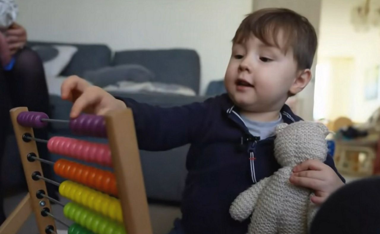 Two-year-old British 'little genius' self-learns reading and joins Mensa