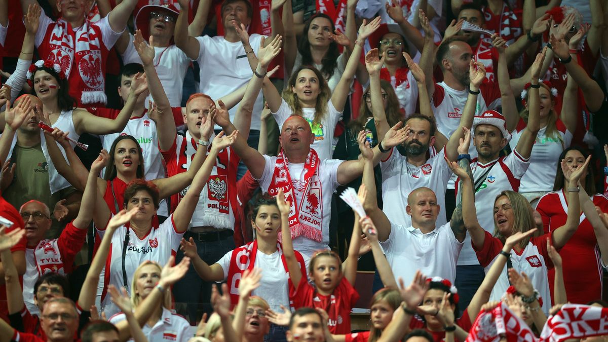 Kibice polskich siatkarzy na finale MŚ