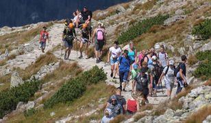 Ponad 3 miliony turystów w Tatrach w 2022 roku. Który szlak wybierają najchętniej?