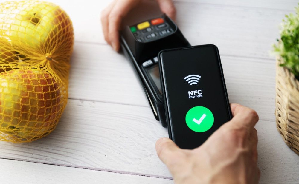 NFC smartfon
