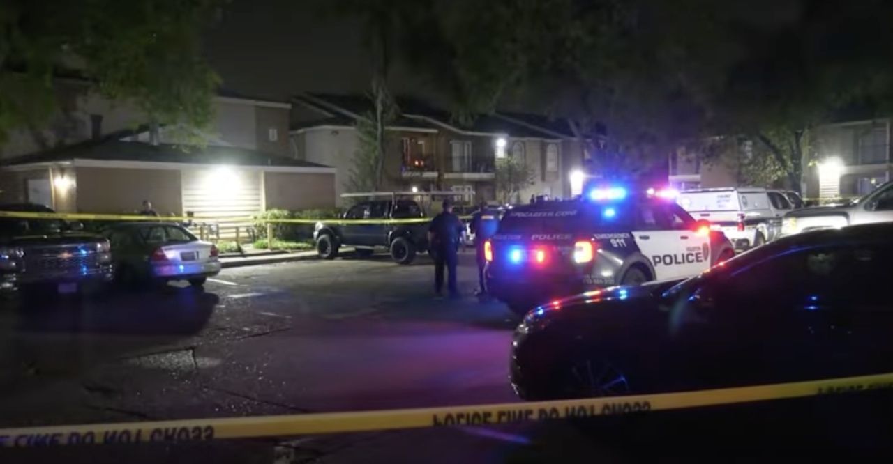 Shooting at a laundromat in Houston. Three teenagers killed.