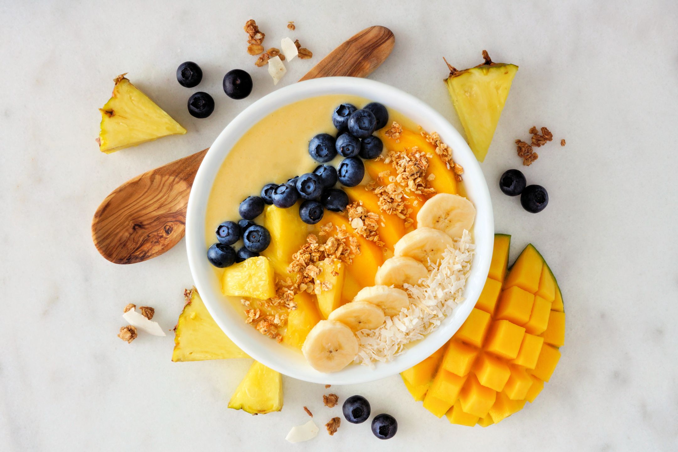 śniadanie, smoothie, smoothie bowl