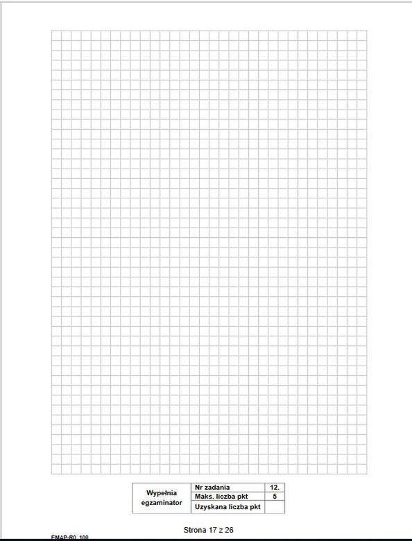 Matura rozszerzona z matematyki 