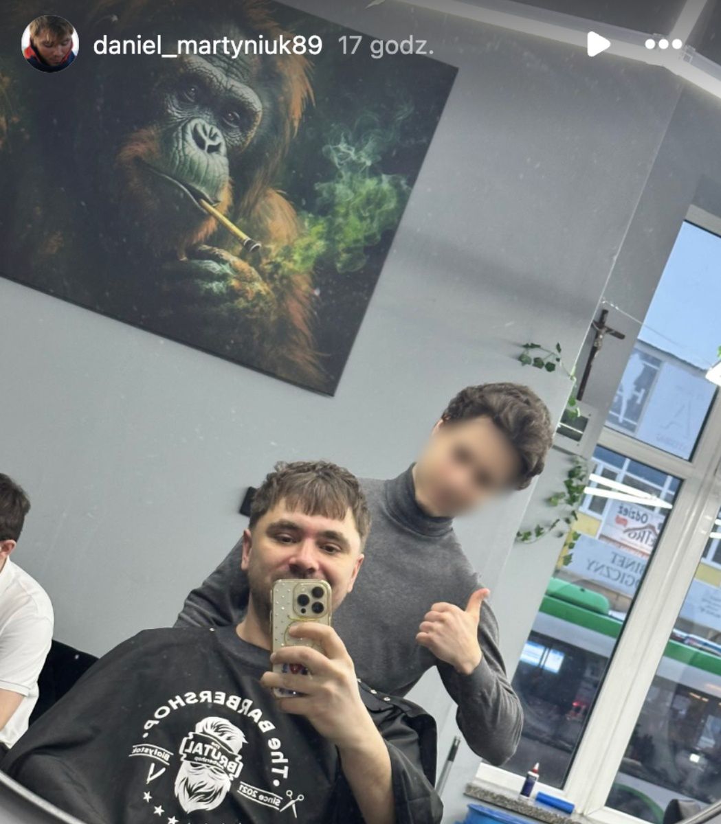 Daniel Martyniuk prezentuje nową fryzurę