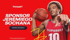 Jeremy Sochan gra z Superbet