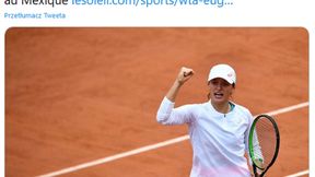 Niby Bouchard, a jednak Świątek. Zabawna wpadka w kanadyjskich mediach