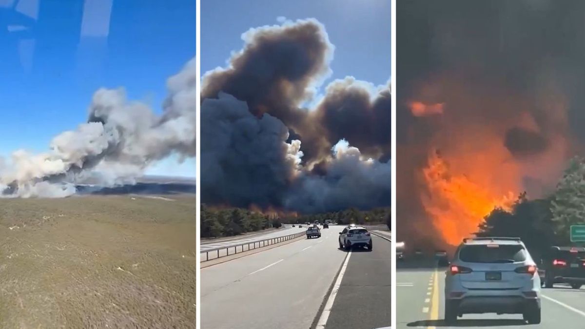 Pożary w Nowym Jorku. Ewakuacja bazy wojskowej. Ogłoszono stan wyjątkowy