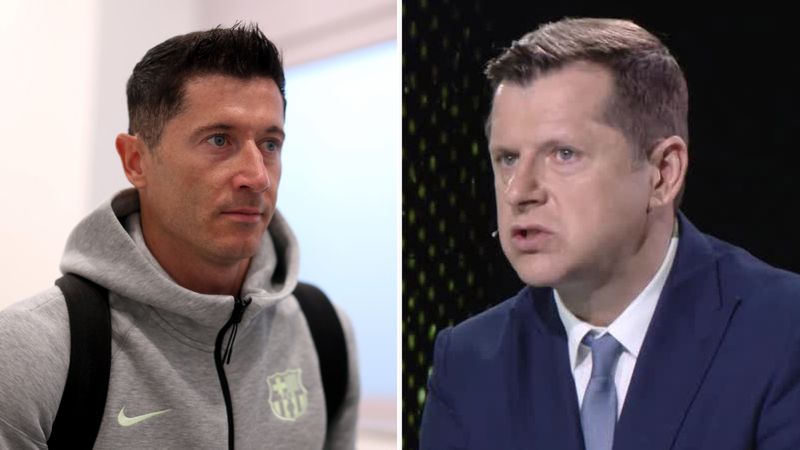 Getty Images / Ryan Pierse - UEFA/WP SportoweFakty / Robert Lewandowski i Cezary Kucharski