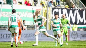 Lechia Gdańsk wróciła na fotel lidera, ale najadła się strachu