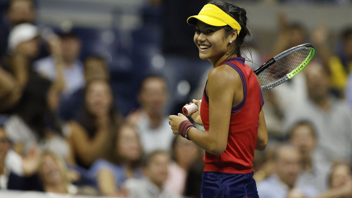 PAP/EPA / JUSTIN LANE / Na zdjęciu: Emma Raducanu