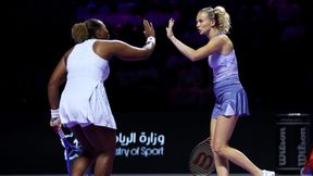 Set do zera w półfinale WTA Finals. Potem faworytki musiały się namęczyć