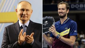 Miedwiediew zagrał w finale US Open. Uwagę zwrócił na to Putin