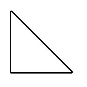 Pole trójkąta prostokątnego. Wzór