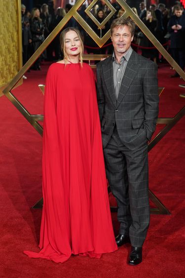 Babylon premiere - London
Margot Robbie and Brad Pitt attending the premiere of Babylon at BFI Imax Waterloo in London. Picture date: Thursday January 12, 2023. 
Dostawca: PAP/PA
Ian West
Babylon premiere - London