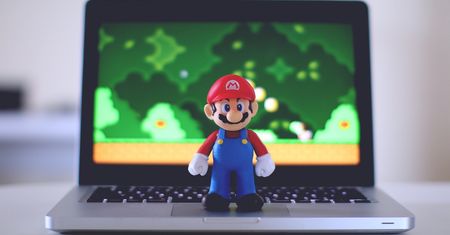 Mario - hydraulik, wąsacz, ikona
