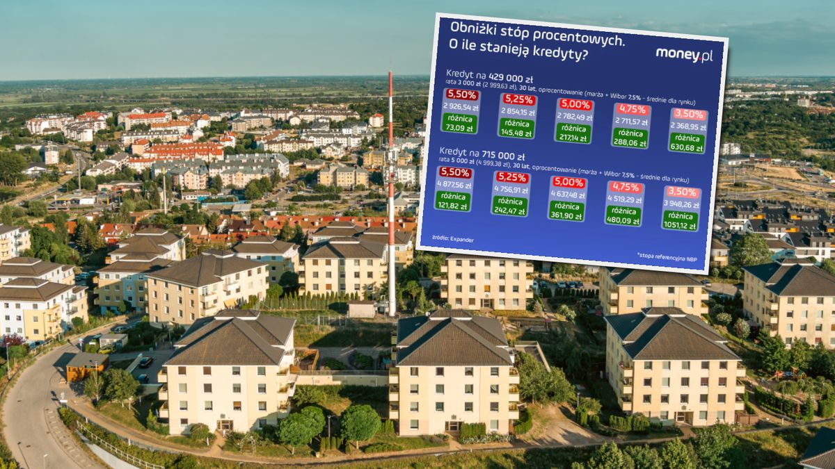 Obniżki stóp procentowych na horyzoncie. Oto jak mogą wyglądać raty