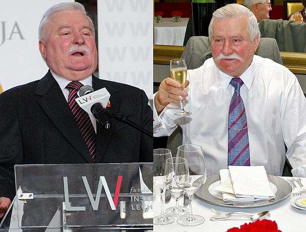 Wałęsa chciał wnieść na pokład 6 LITRÓW SZAMPANA!