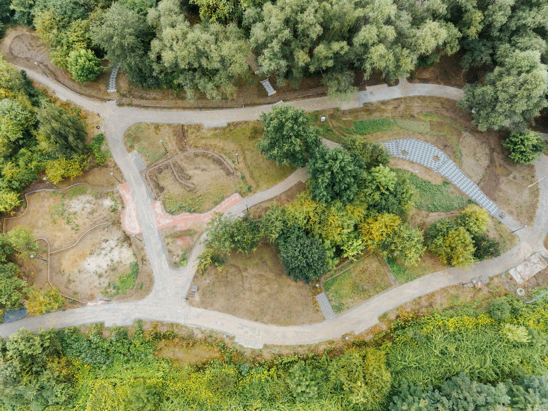 Park na Międzytorzu w Płocku 
