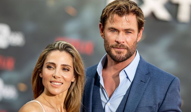 Chris Hemsworth przyszedł na premierę z żoną. Trudno oderwać od niej wzrok