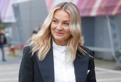 Małgorzata Socha na Maratonie Warszawskim. Pochwaliła się medalem uczestnictwa