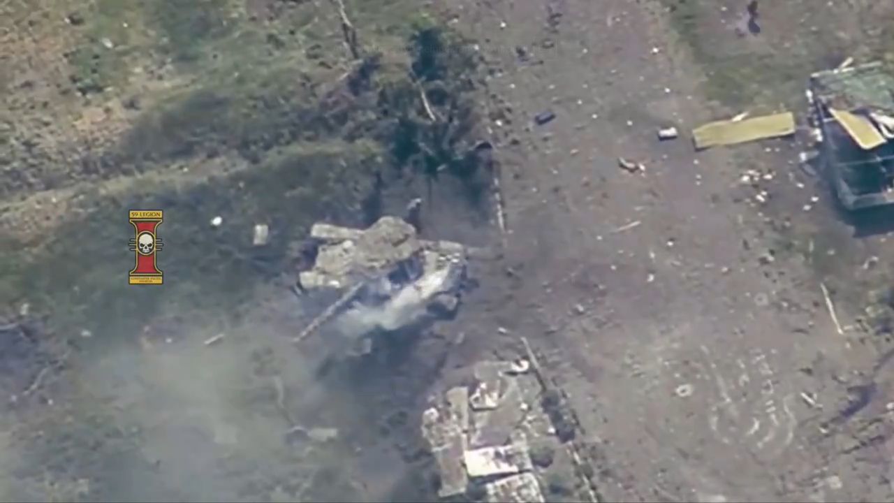Ukrainian drones devastate Russian tanks in Krasnohorivka clash